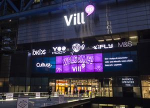 Vill’Up, Paris – Façade extérieure nuit – Apsys - Pierre Vassal