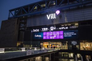 Vill’Up, Paris – Façade extérieure nuit – Apsys - Pierre Vassal