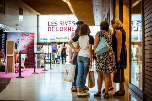 Les Rives de l'Orne Visiteurs Apsys Caen centre commercial