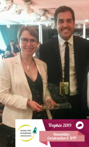 Fabrice Bansay Claire Vandromme grand prix des entreprises de croissance