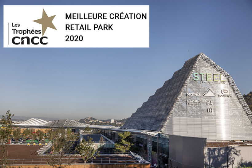 Steel_Trophée CNCC Meilleur Retail Park 2021