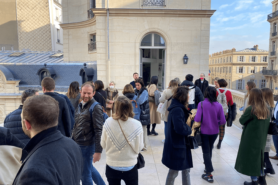 Visite Solférino collbaorateurs Apsys (1)