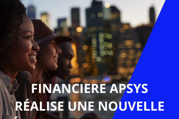 Financiere Apsys emission Green Bonds dec22