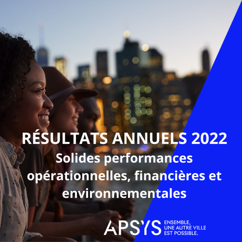 Résultats annuels Apsys 2022